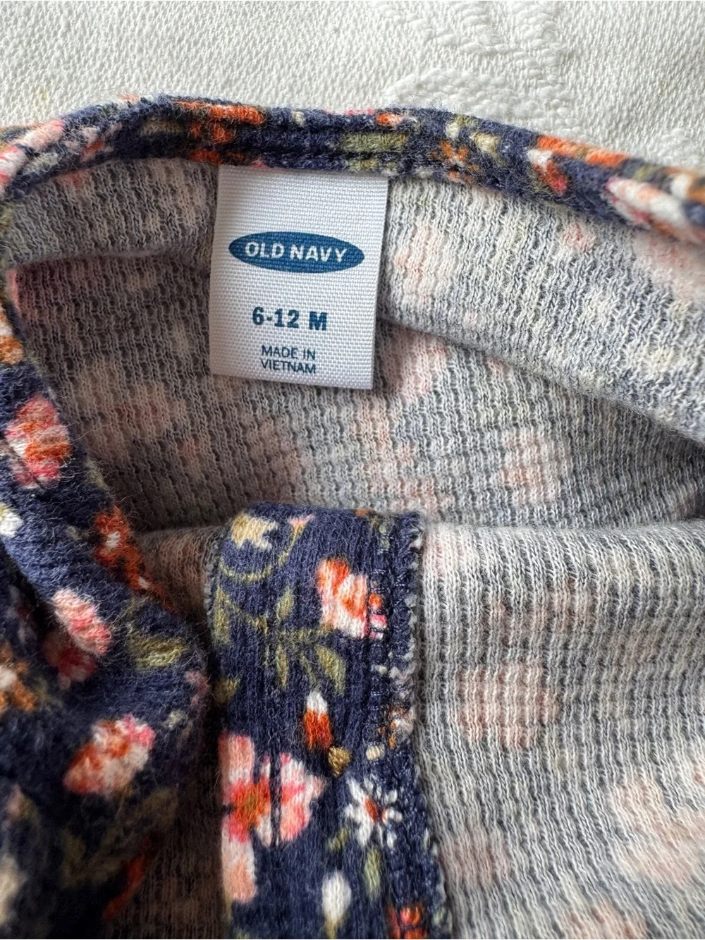 Carter's Old Navy Corduroy Dress with Jean leggings 6-12 mo girl set